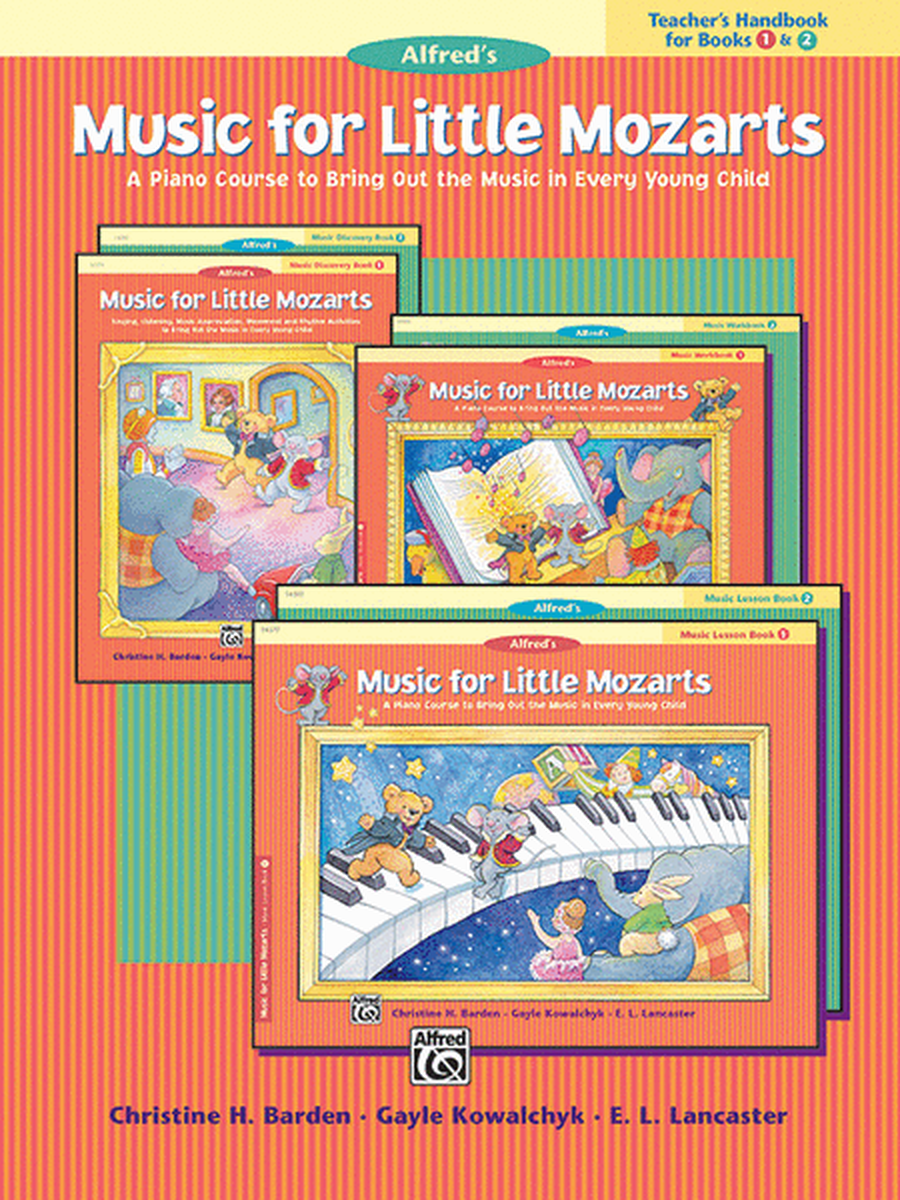 Music for Little Mozarts Teacher's Handbook, Book 1 & 2
