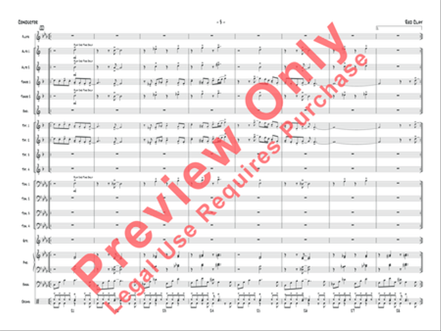 Red Clay Jazz Ensemble scores gallery preview page 20