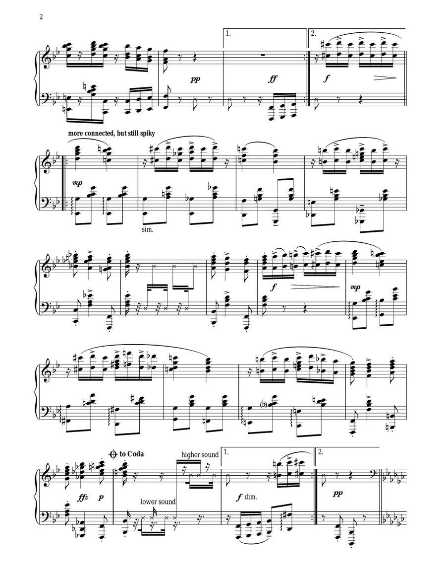 Knockout: A Rag Piano Solo scores gallery preview page 2