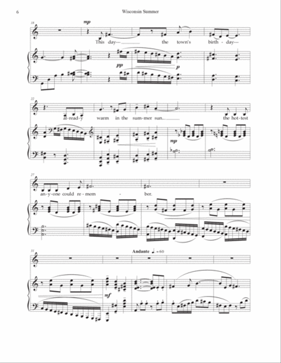 Wisconsin Summer Low Voice scores gallery preview page 6