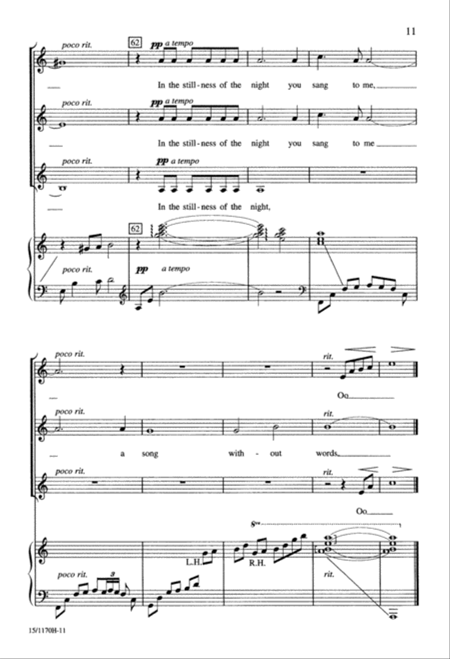 In the Stillness SSA scores gallery preview page 11