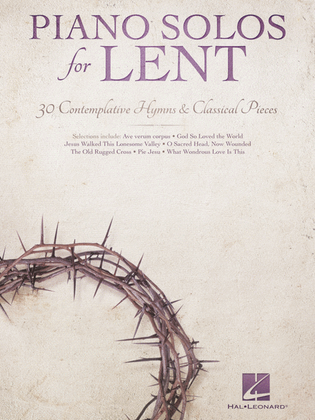 Book cover for Piano Solos for Lent