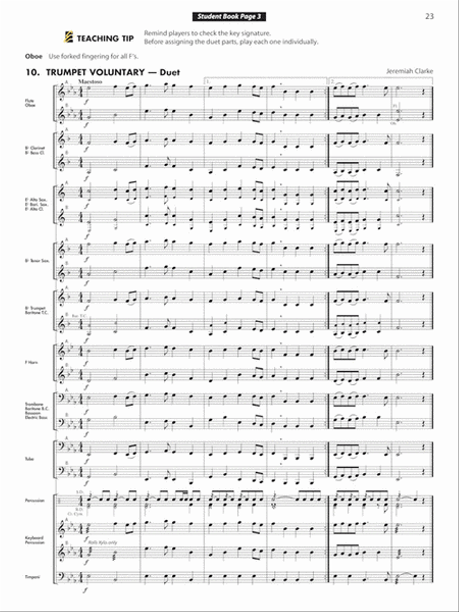 Essential Elements for Band – Book 2 with Online Resources Concert Band Methods scores gallery preview page 6