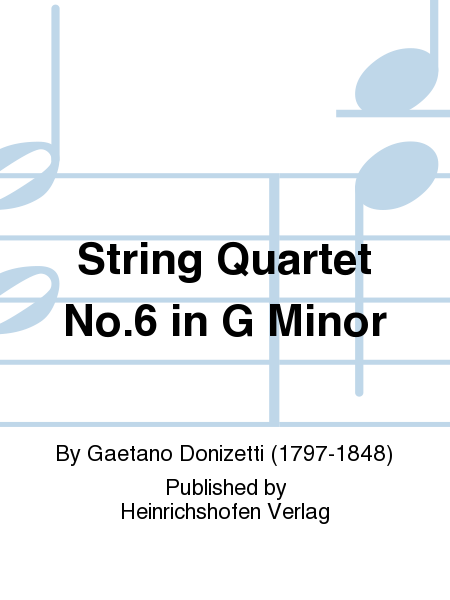 String Quartet No. 6 in G Minor