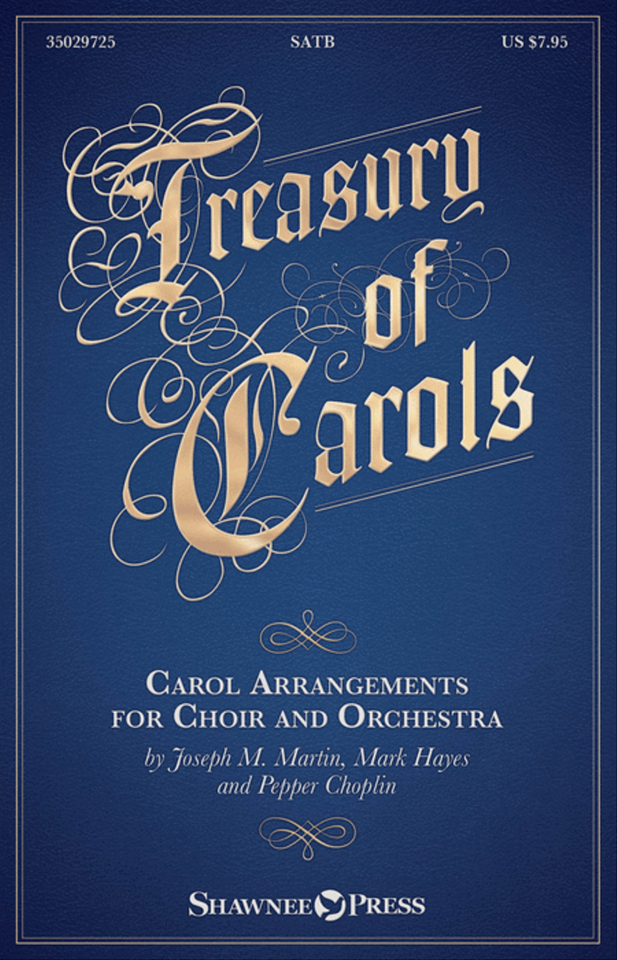 Treasury of Carols Choir scores gallery preview page 1
