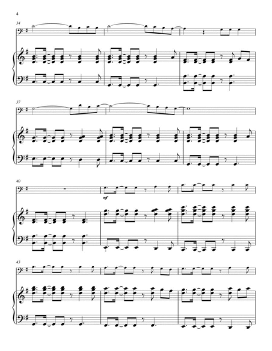 A Sky Full Of Stars Easy Piano scores gallery preview page 4