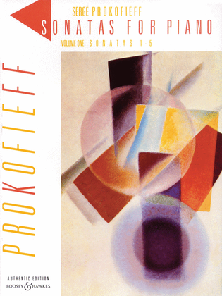 Book cover for Piano Sonatas – Volume 1