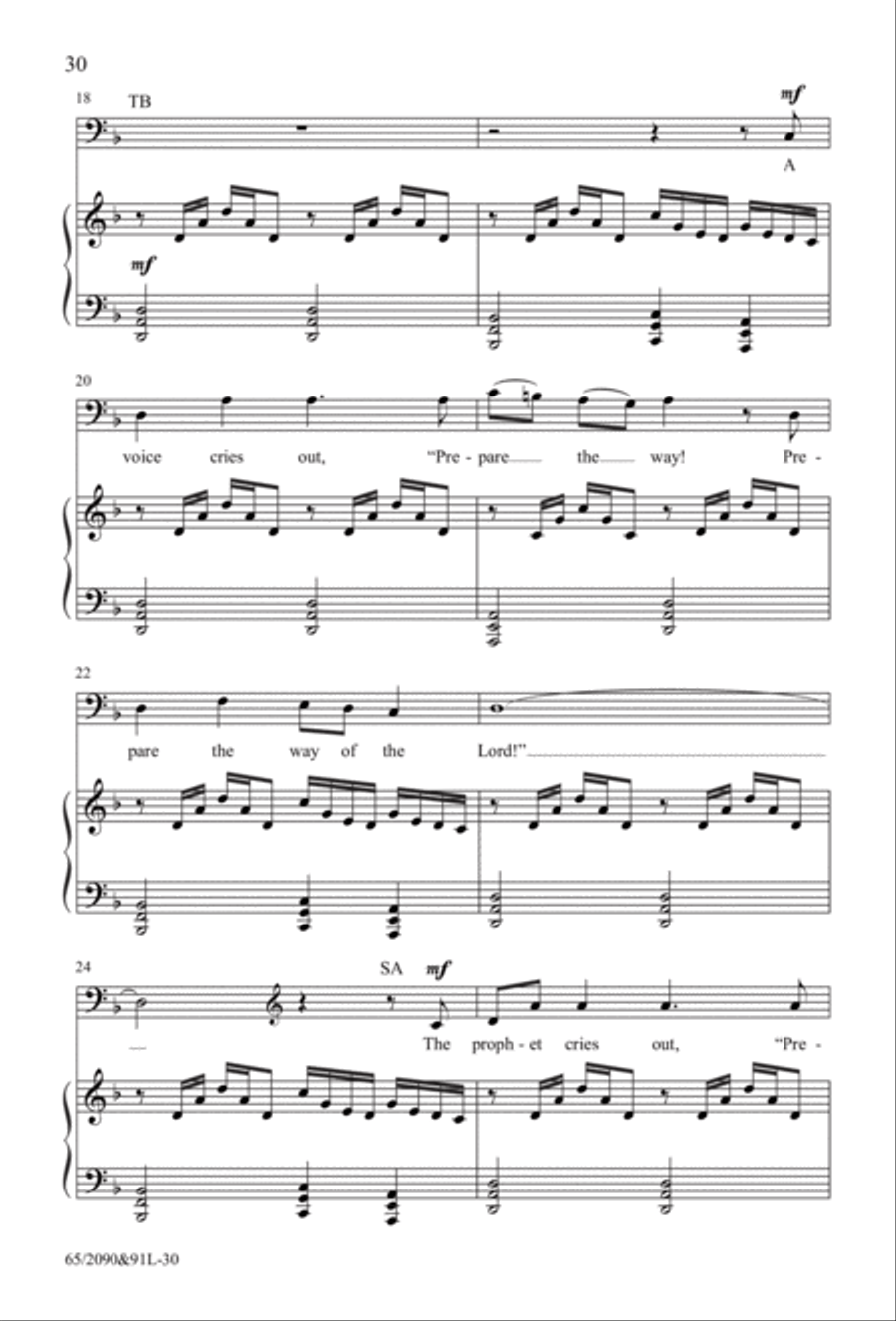 The Glory of Christmas - SATB with Performance CD 4-Part scores gallery preview page 16