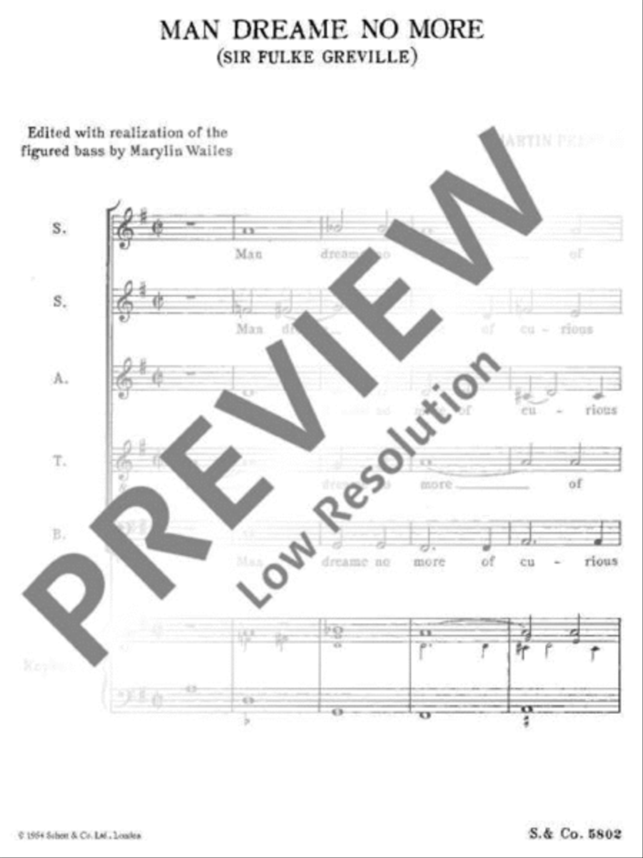 Man dreame no more Man dreame no more SSATB scores gallery preview page 4