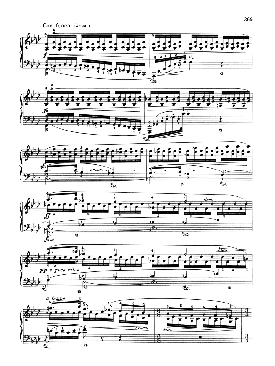 Nocturne in F Major, Op. 15, No. 1 Piano Solo scores gallery preview page 2