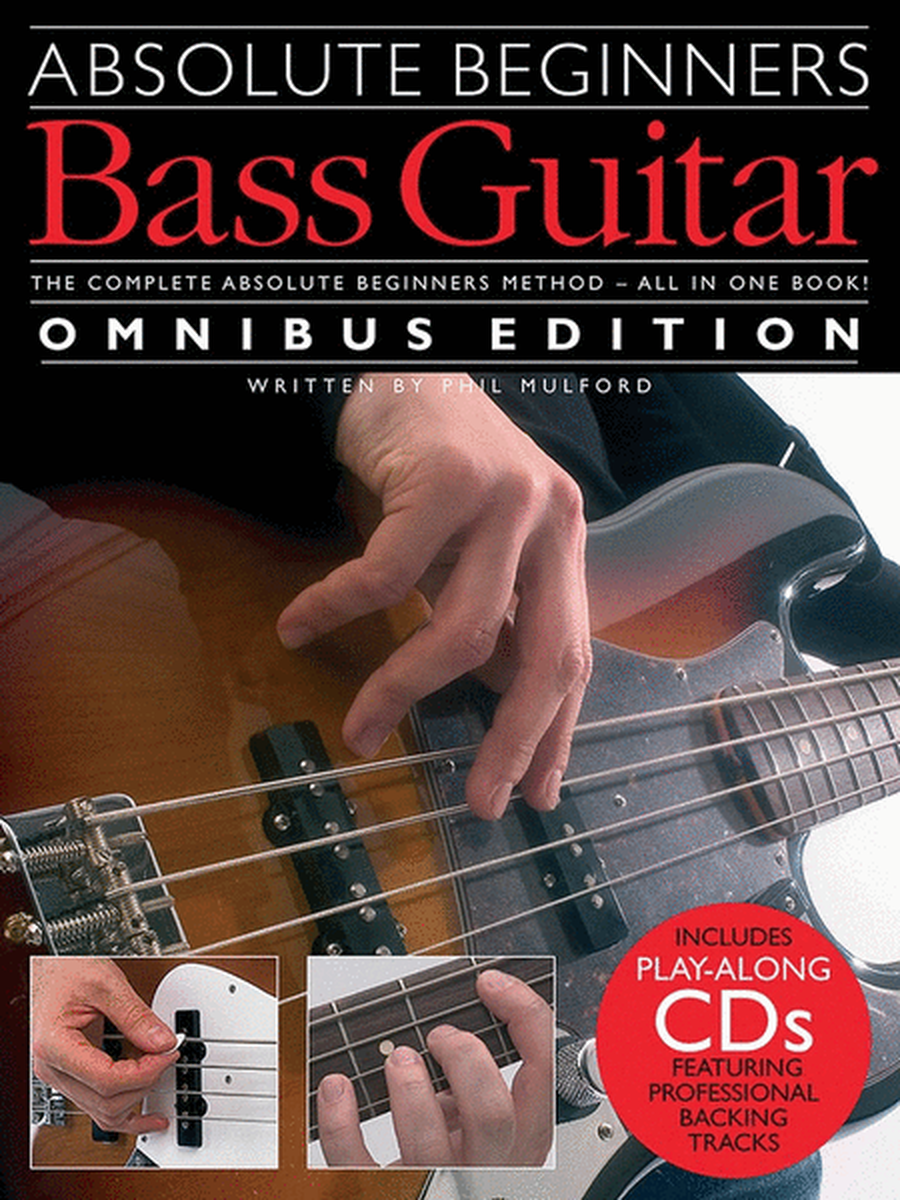 Absolute Beginners Bass Omnibus Book/2CDs