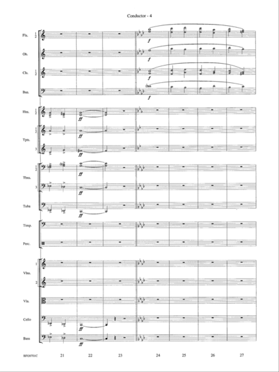 Finlandia: Score Finlandia: Score Full Orchestra scores gallery preview page 6