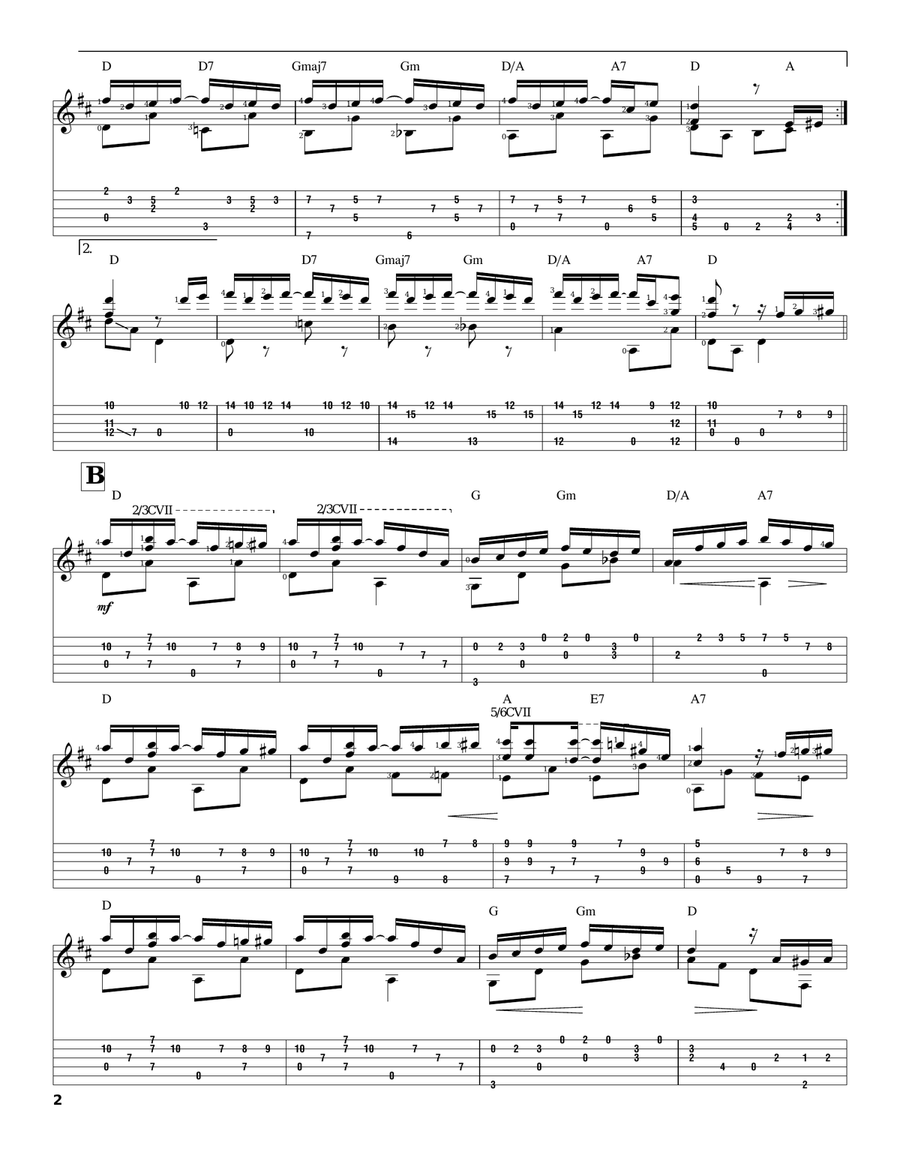 The Entertainer Electric Guitar scores gallery preview page 2