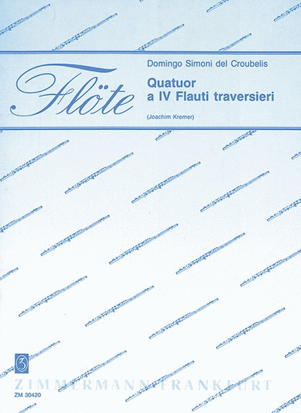Quatuor a IV Flauti traversieri