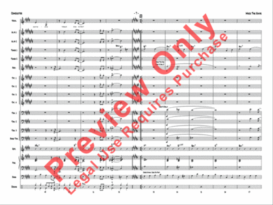 Mack the Knife Jazz Ensemble scores gallery preview page 10