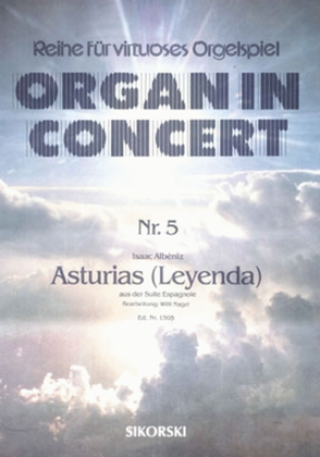 Asturias (leyenda) Aus Der Suite Espagnole Fur Elektronische Orgel