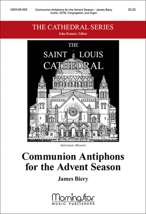 Book cover for Communion Antiphons for the Advent Season