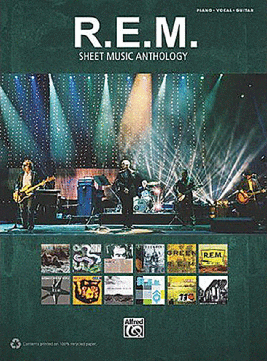R.E.M. – Sheet Music Anthology Piano, Vocal, Guitar scores gallery preview page 1