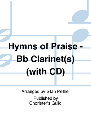 Book cover for Hymns of Praise - Bb Clarinet(s) (with CD)