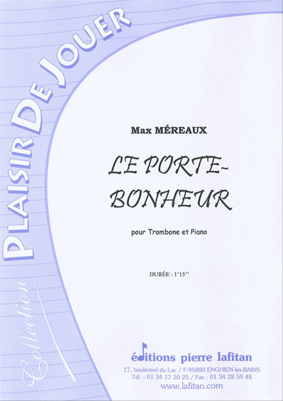 Le Porte-Bonheur Piano Accompaniment scores gallery preview page 1