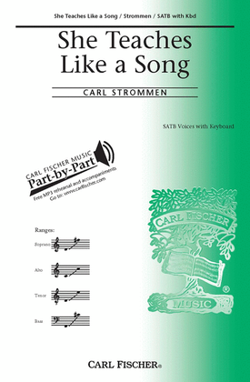 Book cover for She Teaches Like A Song