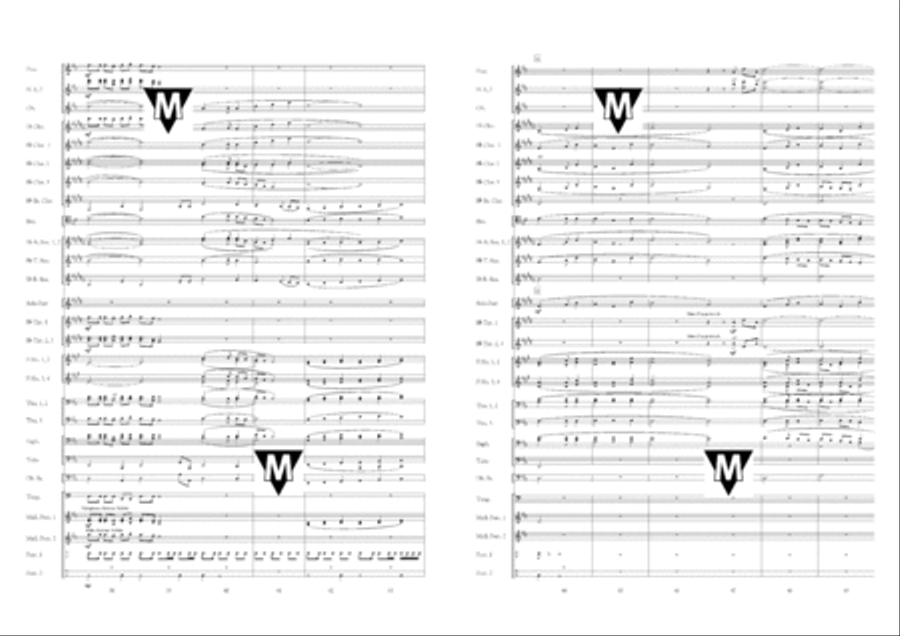 Swiss Mountain Song Concert Band scores gallery preview page 5