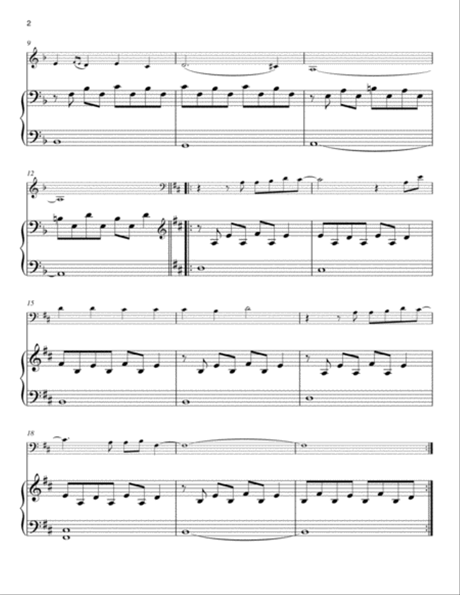 Titanium / Pavane Cello scores gallery preview page 2