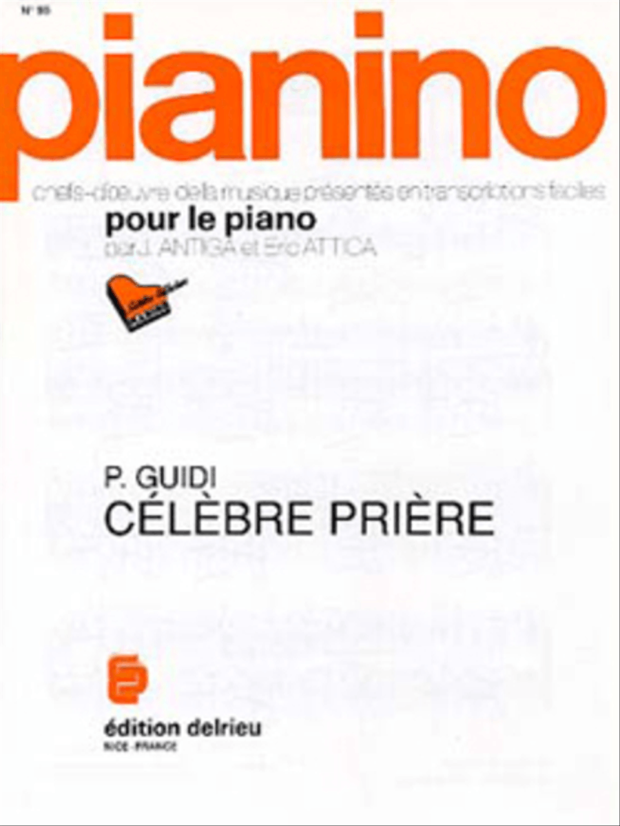 Priere - Pianino 96 Piano Solo scores gallery preview page 1
