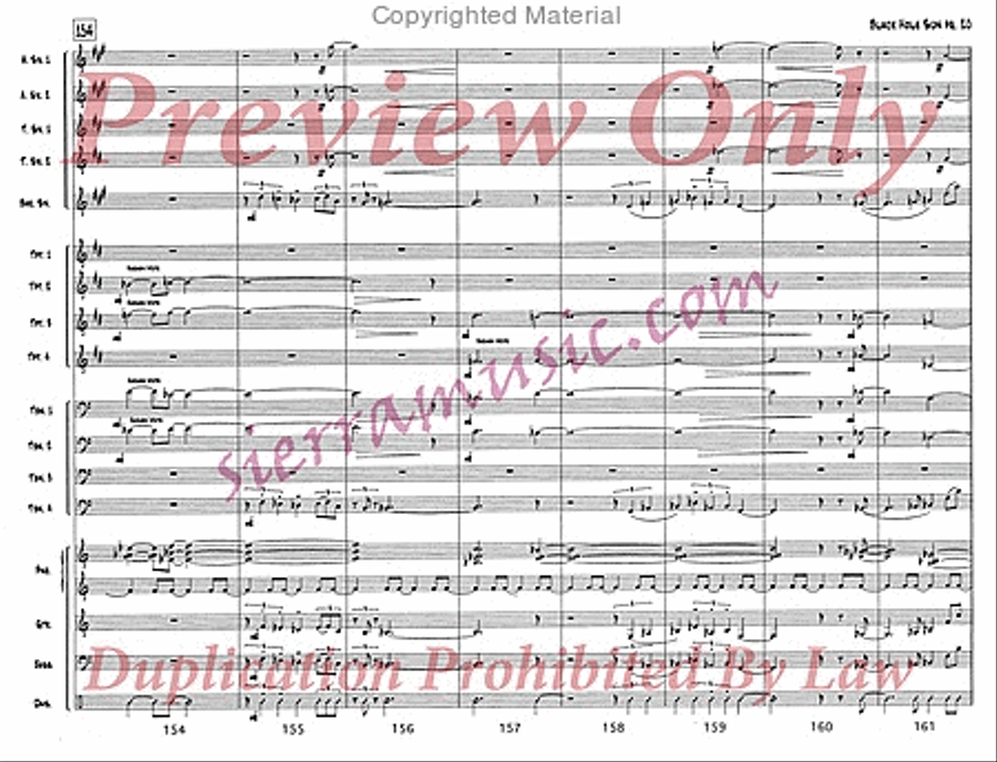 Black Hole Sun Jazz Ensemble scores gallery preview page 21