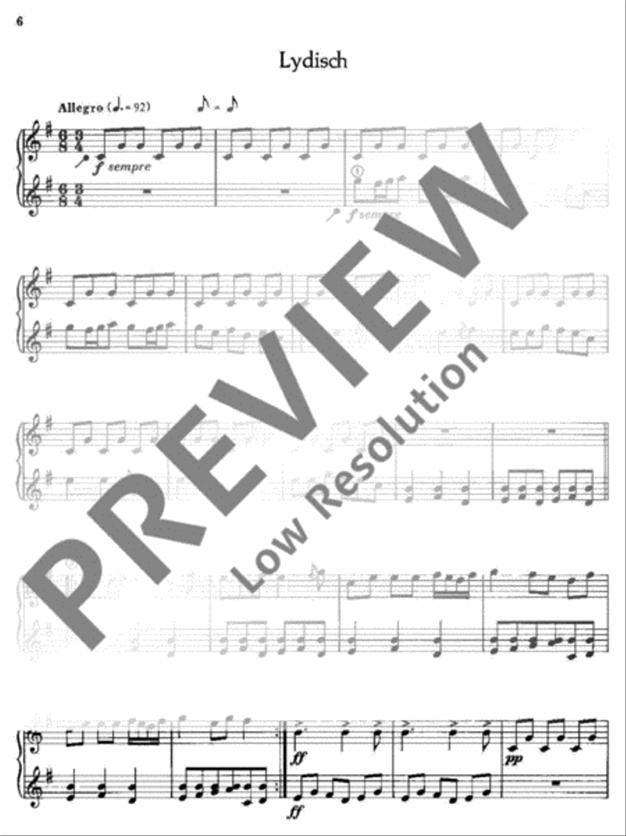 Musik für Mallets Marimba scores gallery preview page 7