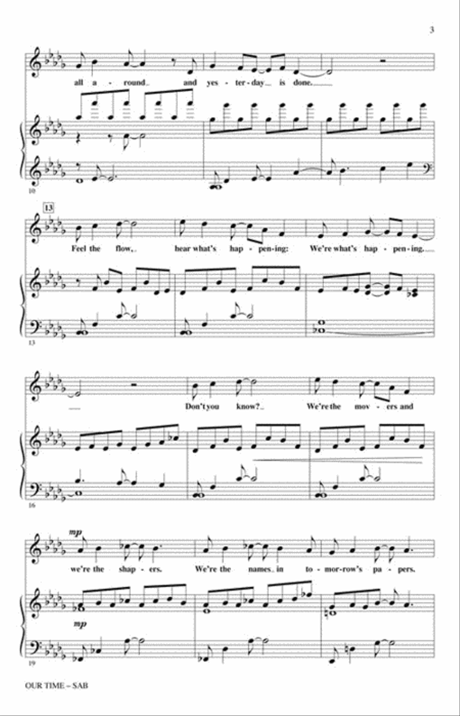 Our Time Our Time 3-Part scores gallery preview page 3