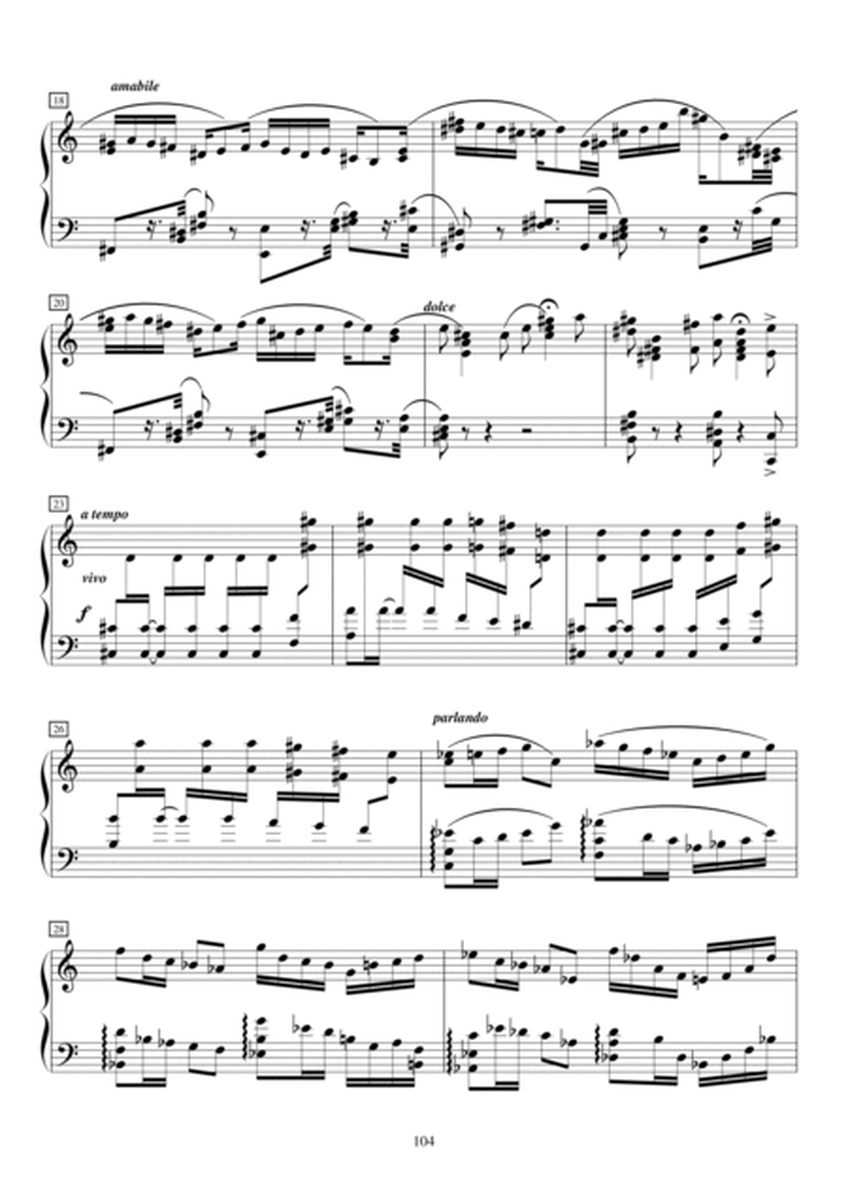 Concert etudes no 24-Rhythm game(C Major) image number null