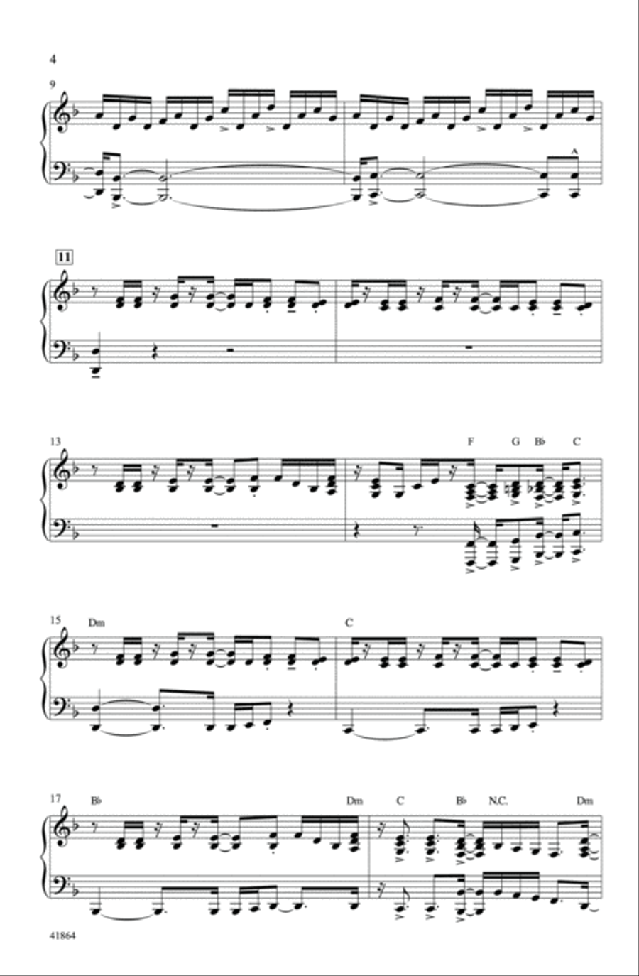Right Now Right Now Choir scores gallery preview page 3