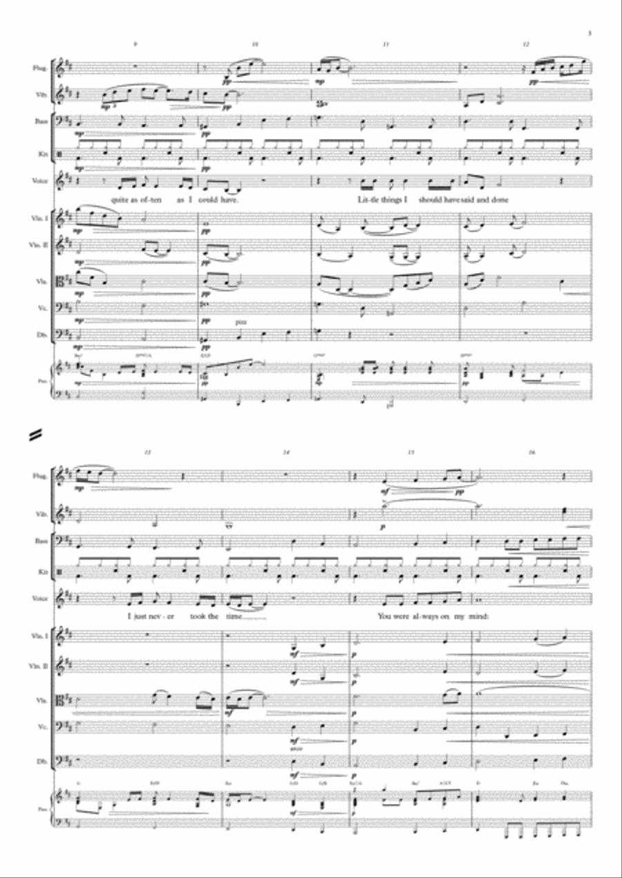 Always On My Mind Large Ensemble scores gallery preview page 3