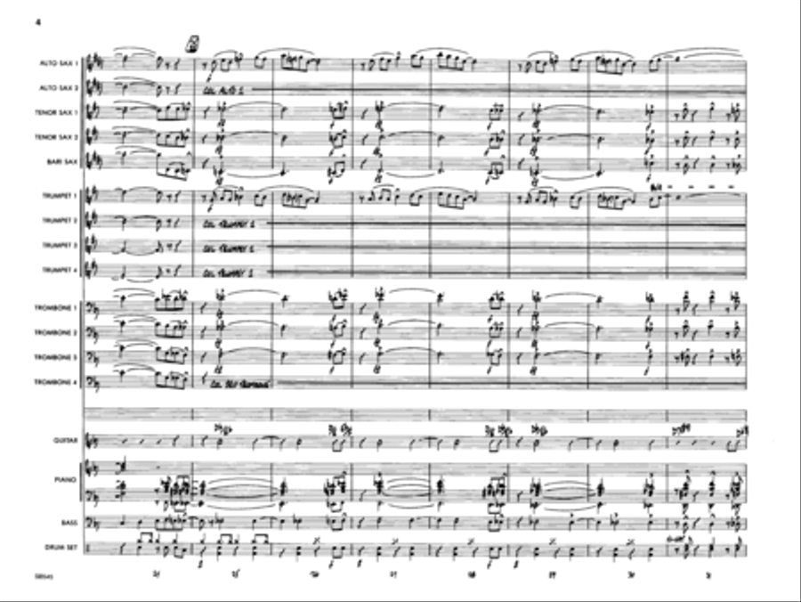 You Can't Get There From Here! Jazz Ensemble scores gallery preview page 5