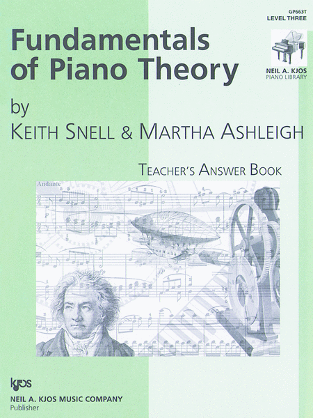 Keith Snell : Fundamentals Of Piano Theory, Level 3 - Answer Book