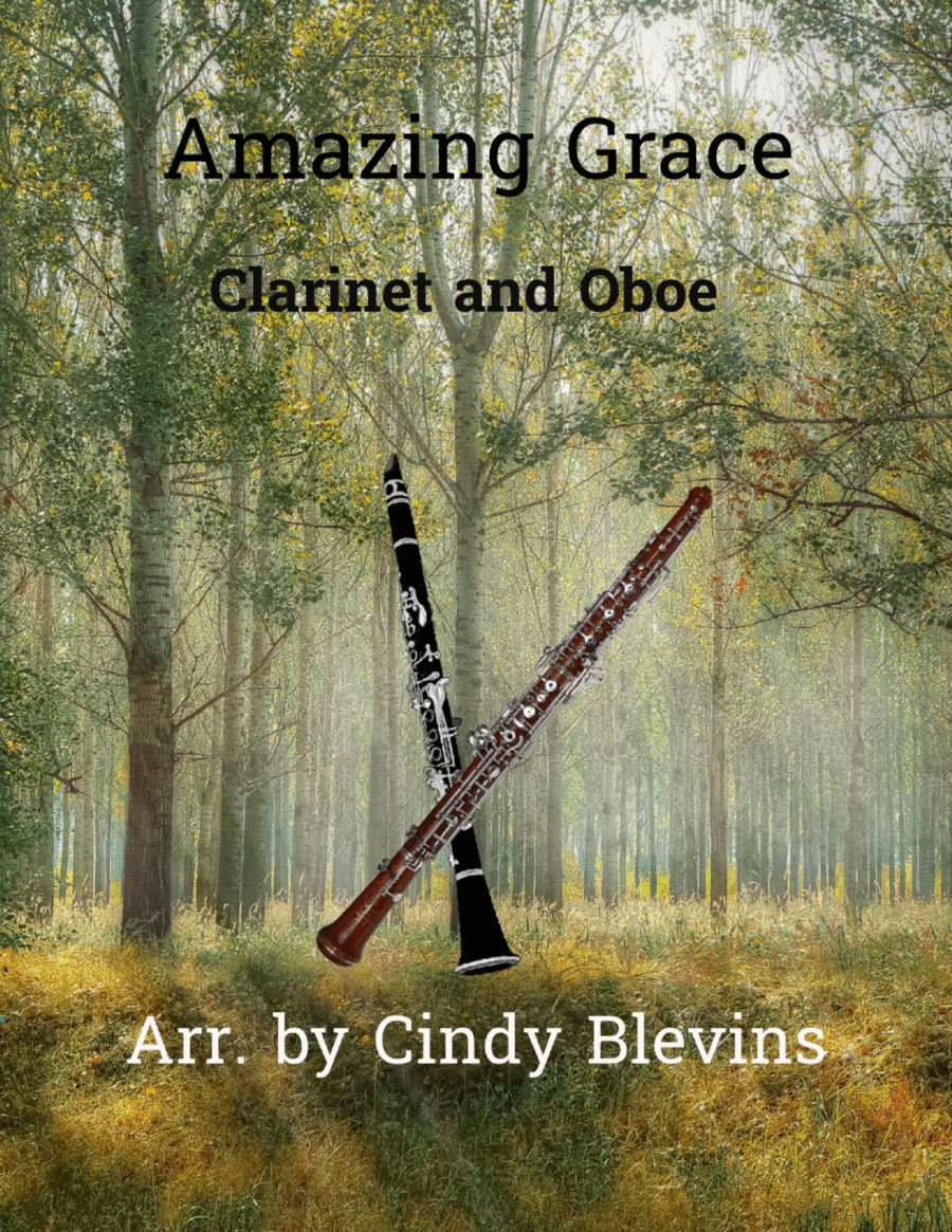 Amazing Grace, for Clarinet and Oboe image number null