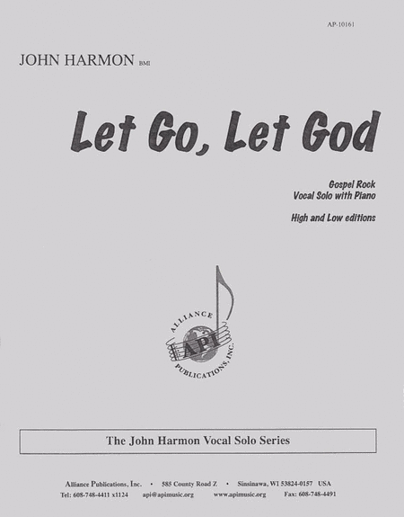Let Go, Let God - Hl Voc-pno