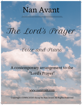 The Lord's Prayer for Voice and Piano