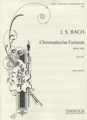 Book cover for Chromatische Fantasie BWV 903