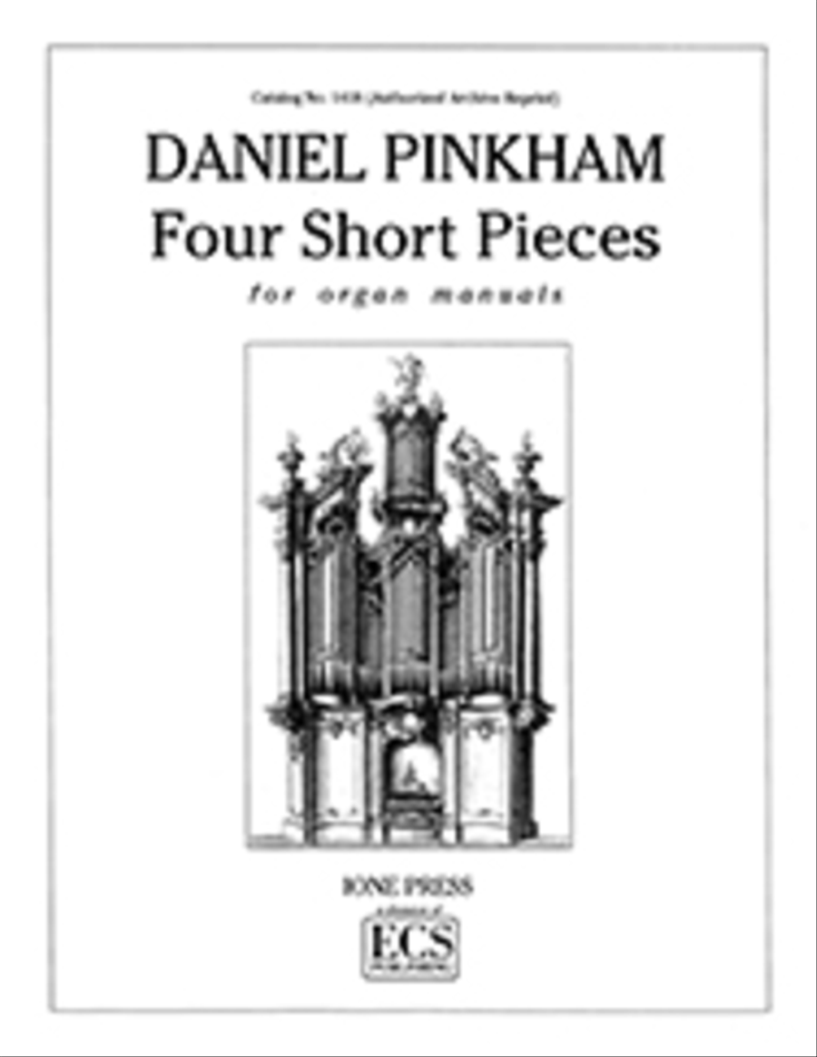 Four Short Pieces for Manuals