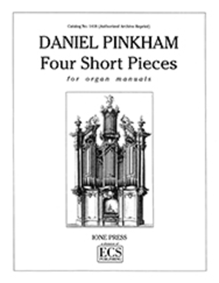 Book cover for Four Short Pieces for Manuals