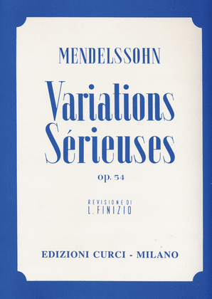 Book cover for Variations serieuses