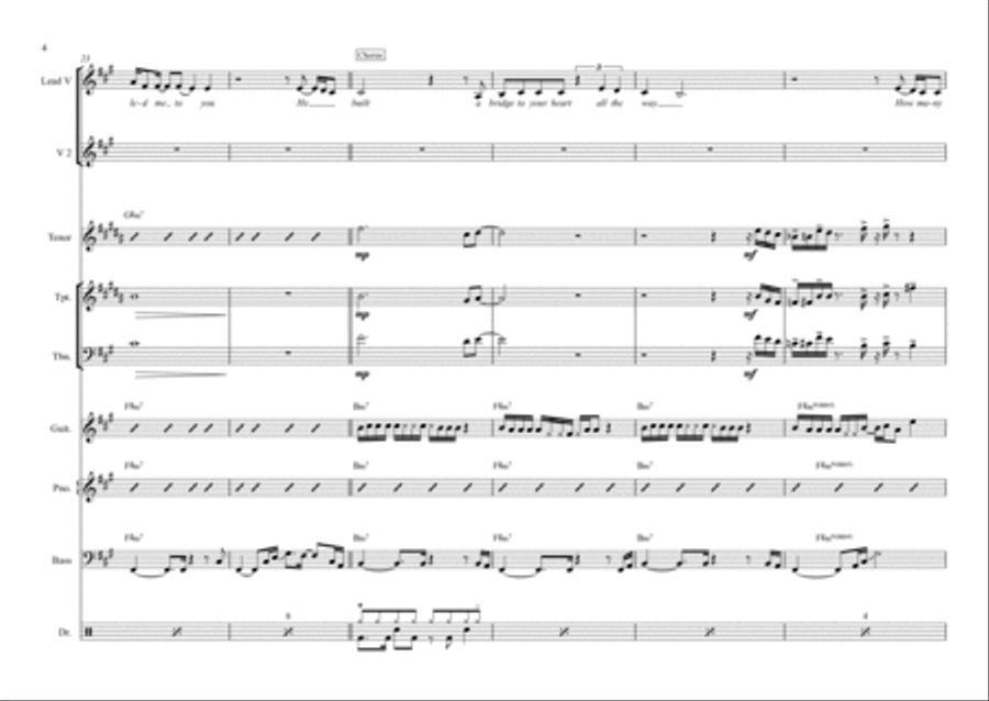 Kiss Of Life Jazz Ensemble scores gallery preview page 5