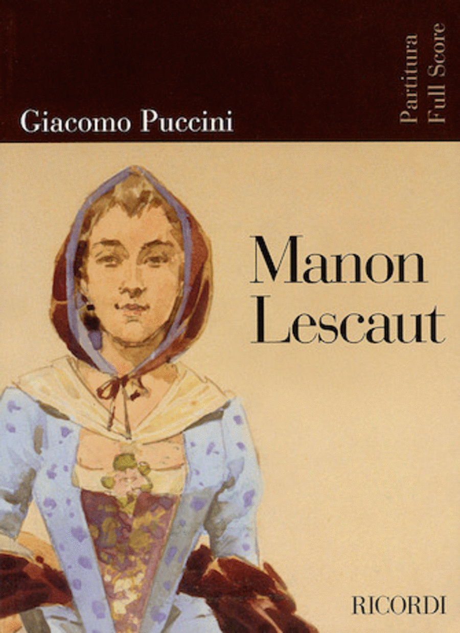 Puccini – Manon Lescaut Choir scores gallery preview page 1