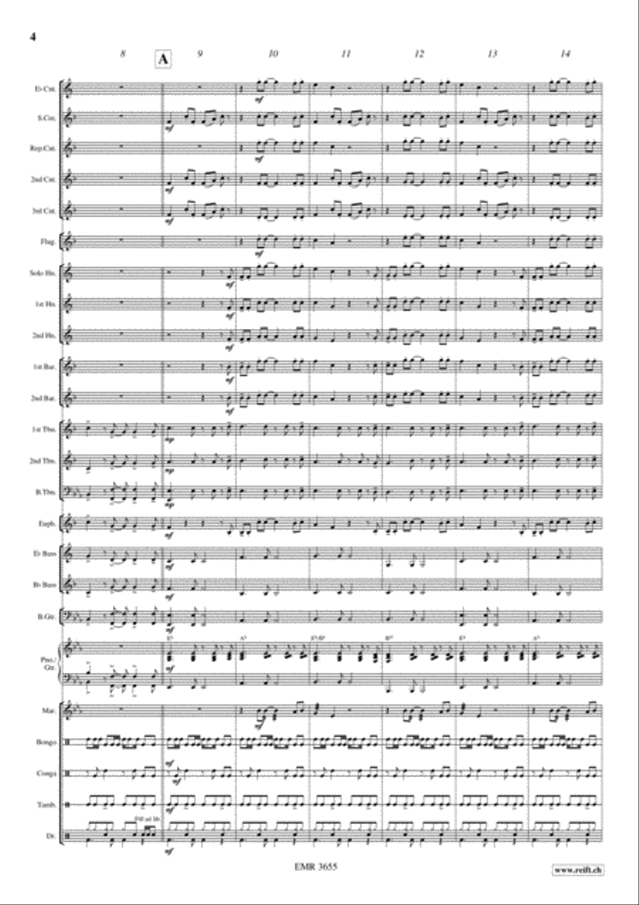 Pata Pata Brass Band scores gallery preview page 5
