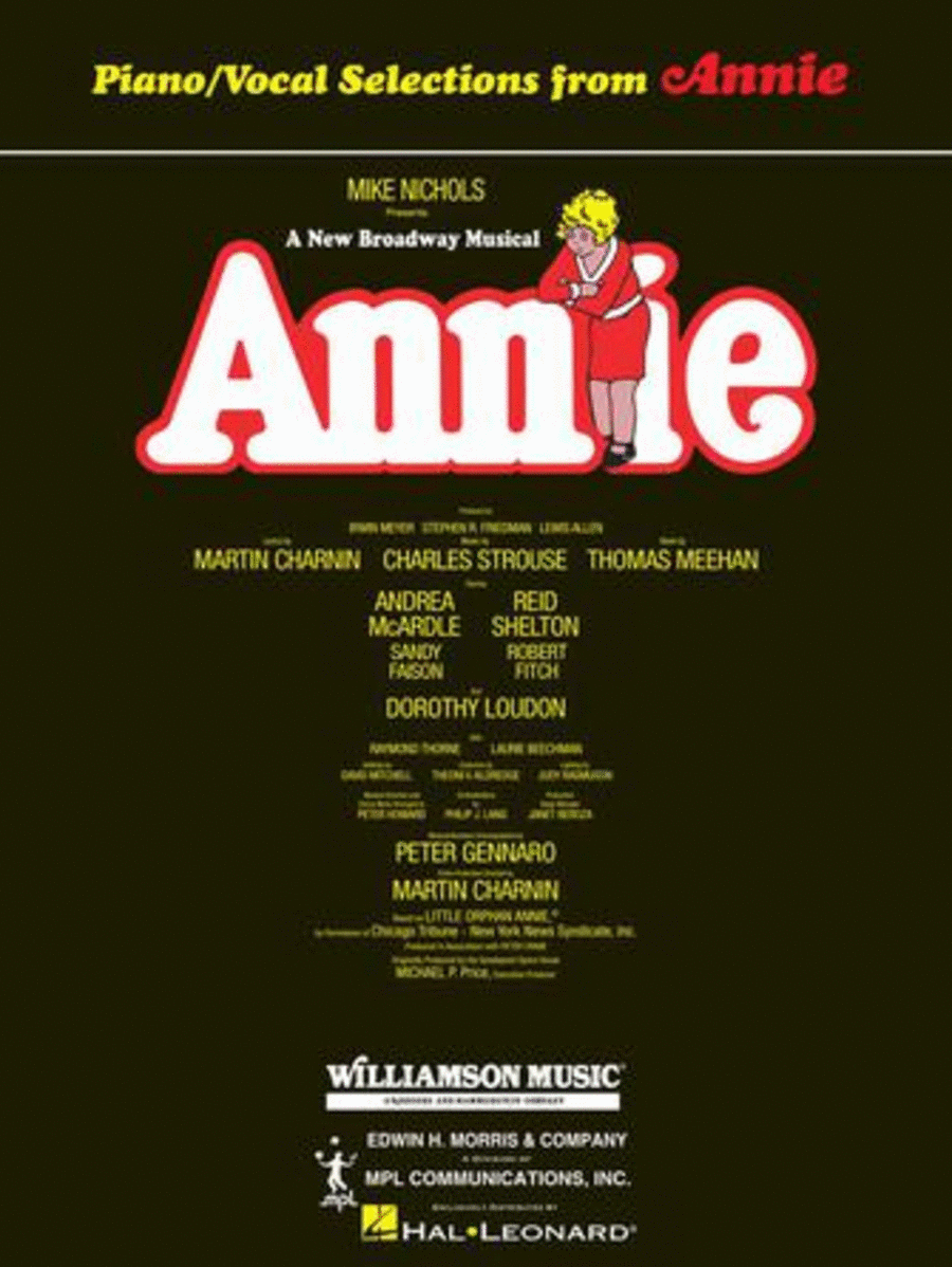Annie Piano, Vocal, Guitar scores gallery preview page 1