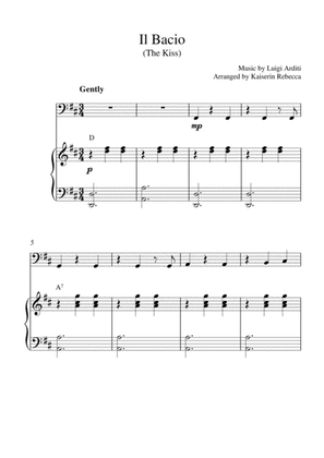 Il Bacio (The Kiss) (Cello solo and piano accompaniment)