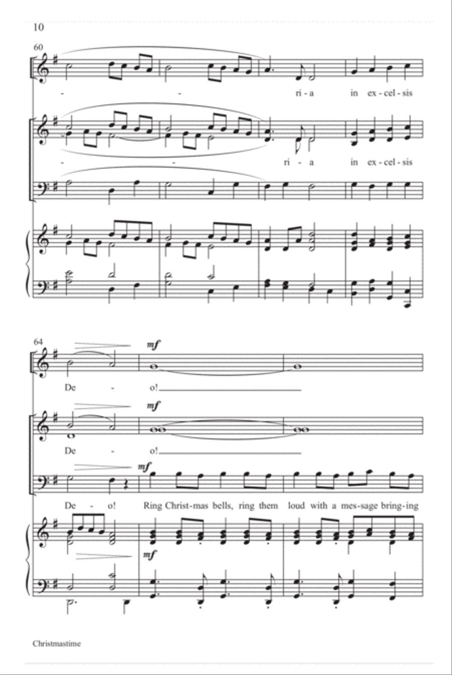 Christmastime Christmastime 3-Part scores gallery preview page 11