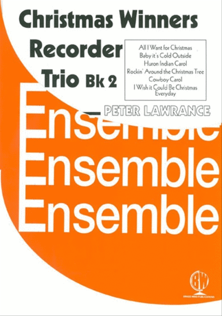 Christmas Winners Recorder Trios Book 2 Recorder scores gallery preview page 1
